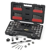 GEARWRENCH 75-Piece Fract. SAE/Metric Ratcheting Tap and Die Set KDS3887